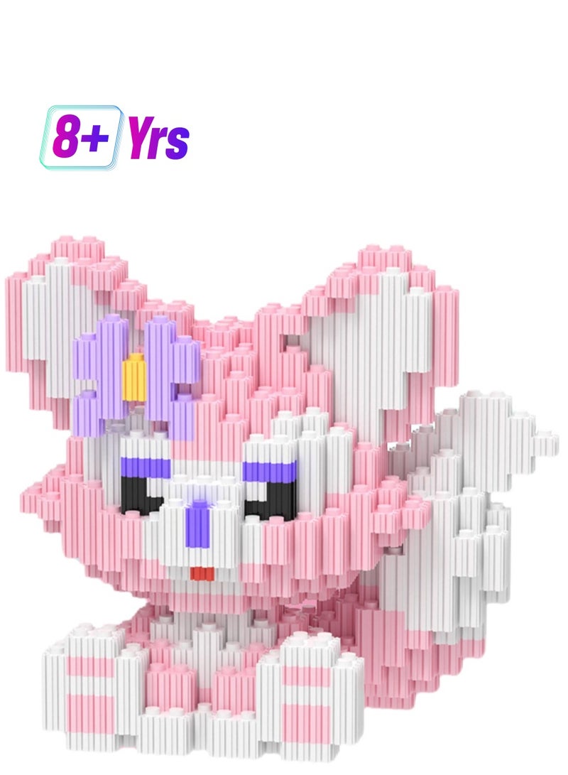 Miniature Small Particle Puzzle Building Blocks Gift Children's Educational Toy Puzzle (Bebel) - Image 1