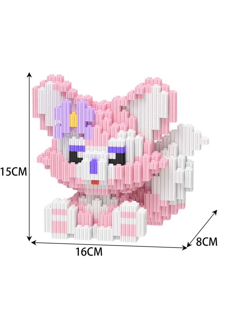 Miniature Small Particle Puzzle Building Blocks Gift Children's Educational Toy Puzzle (Bebel) - Image 2
