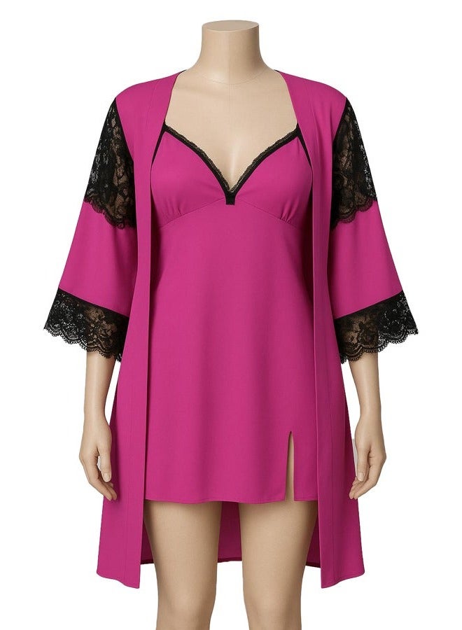Lingerie Set Consists of 2 Pieces Model 617 , Kashmiri - Image 1