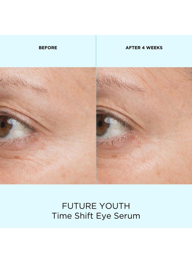 Pacifica Beauty Future Youth Time Shift Eye Serum Brighten Dark Circles Improve Fine Lines Ectoin Lightweight Fragrance Free Hydrating Youthful Skin Firming Vegan Cruelty Free  - Image 5