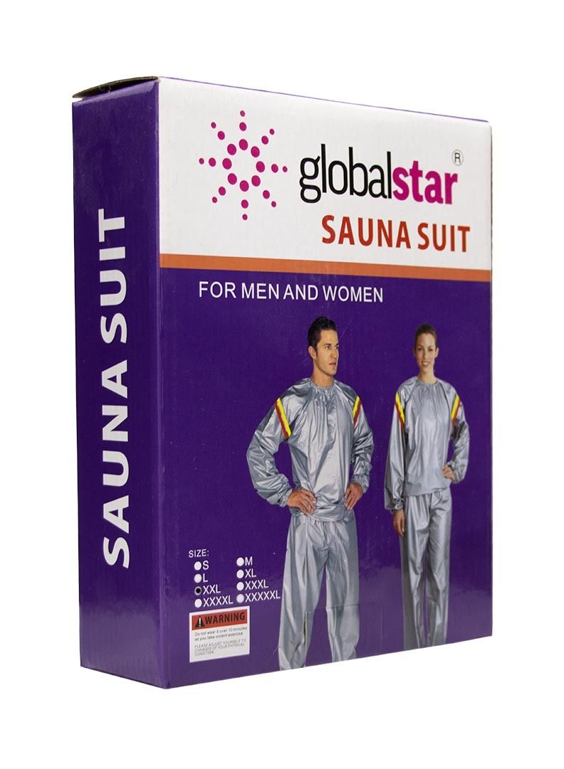 Global Star XXL Sauna Suit Slimming Body Shaper Sweat Suit - Image 2