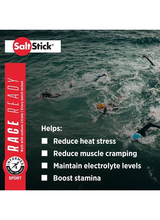 SaltStick - Electrolytes with Caffeine - Salt Pills and Electrolytes for Running, Hydration, Leg Cramps Relief, Sports Recovery, Hiking Essentials - Salt, Magnesium, Potassium, Vitamin D3 - 100 Count - Image 1