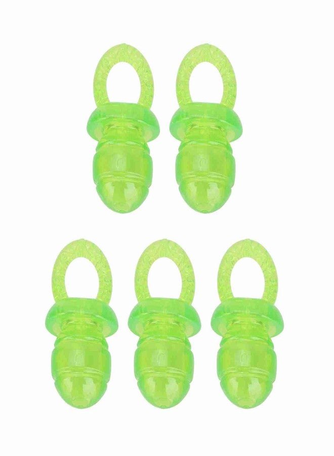 Glomora 5PCS Pet Dog Chewing Toy, Pacifier Shaped Pet Dogs Teether Teething Sounding Interactive Chew Toy(Red) (Green) - Image 5