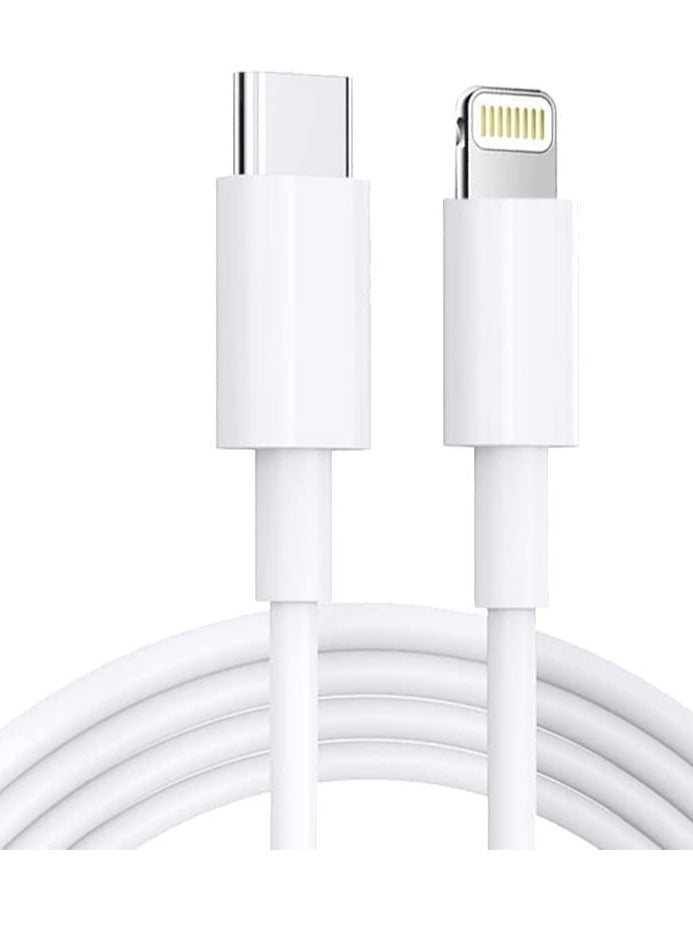 35W USB C Plug Fast Charger With Cable, Dual USB‑C Port Power Adapter Wall Charger Compatible With i-Phone 13/13 Pro/13 Pro Max/12/11/SE 3, iPad-Pro Air-Pods Pro, Apple/Watch etc  - Image 2