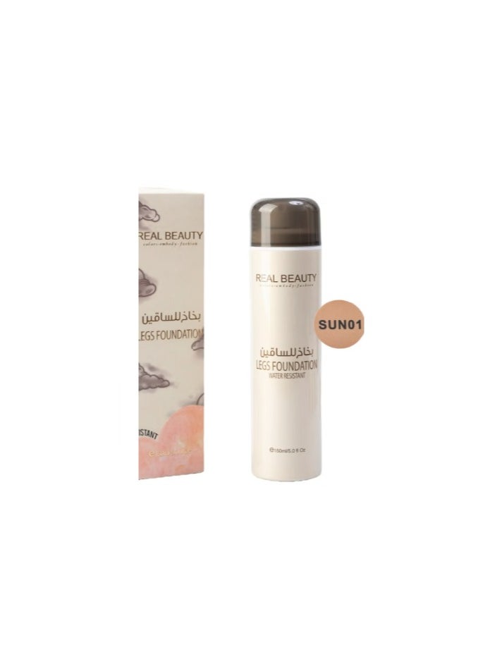 REAL BEAUTY Legs Foundation SUN01  - Image 3