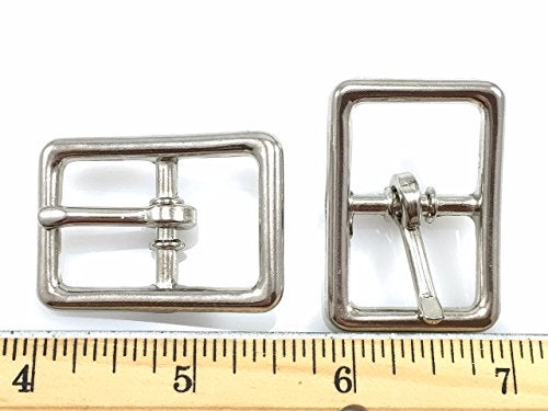Dangerous Threads Center BAR Buckle Buckles 3/4" Nickel Finish 16 Pieces - Image 3