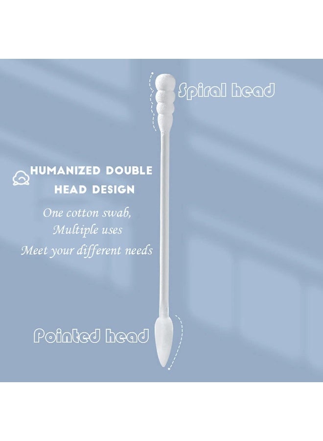 Momeasy 100pcs Cotton Buds With Thin and Spiral Head - Image 4