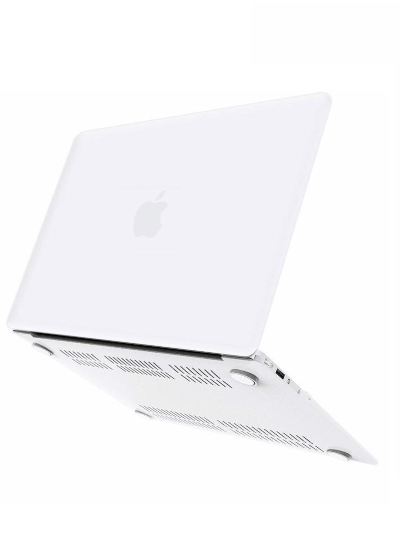 CATANES MacBook Pro 16-inch Model A2141 (2019) Protective Case Hard Shell Laptop Cover Front and Back Sleeve Case White  - Image 2