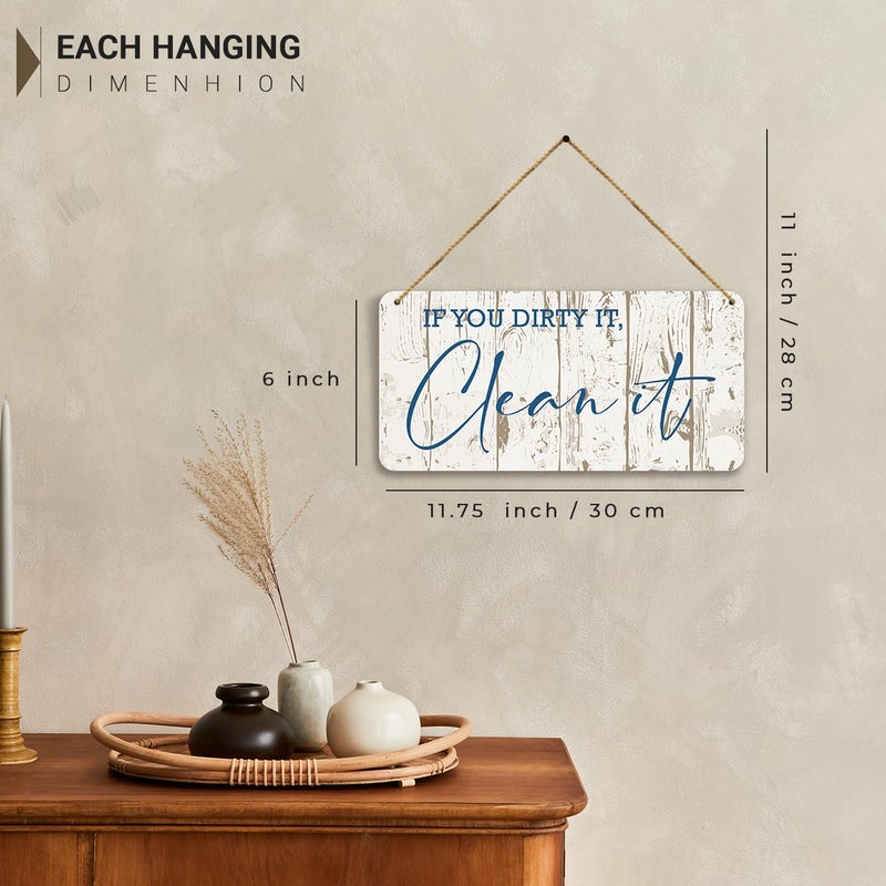 kotart Kitchen Quotes Wooden Wall Art Hanging for Restaurant Bar Dianing Area Home Wall Decoration item for Living Room Bedroom Gifts Home Decor Items Kitchen Decoration Items 21 - Image 2