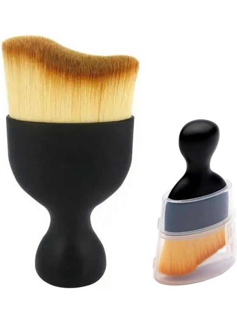 Auto Car Wash & Detailing Brush – Soft Bristle Interior and Exterior Brush for Cars, Trucks, SUVs, Dashboard, Vents, Leather, and Engine Parts-2Pcs - Image 1