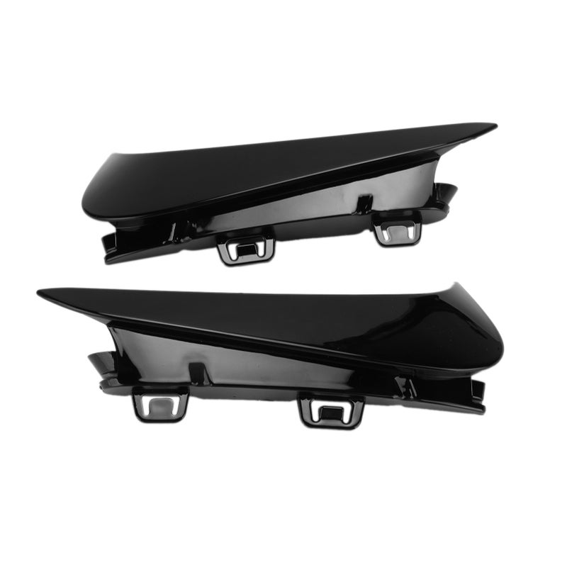 Gloss Black Rear Bumper Side Vent Canard Trims Replacement for 3 Series G20 M Sport 2019‑2021 - Image 1