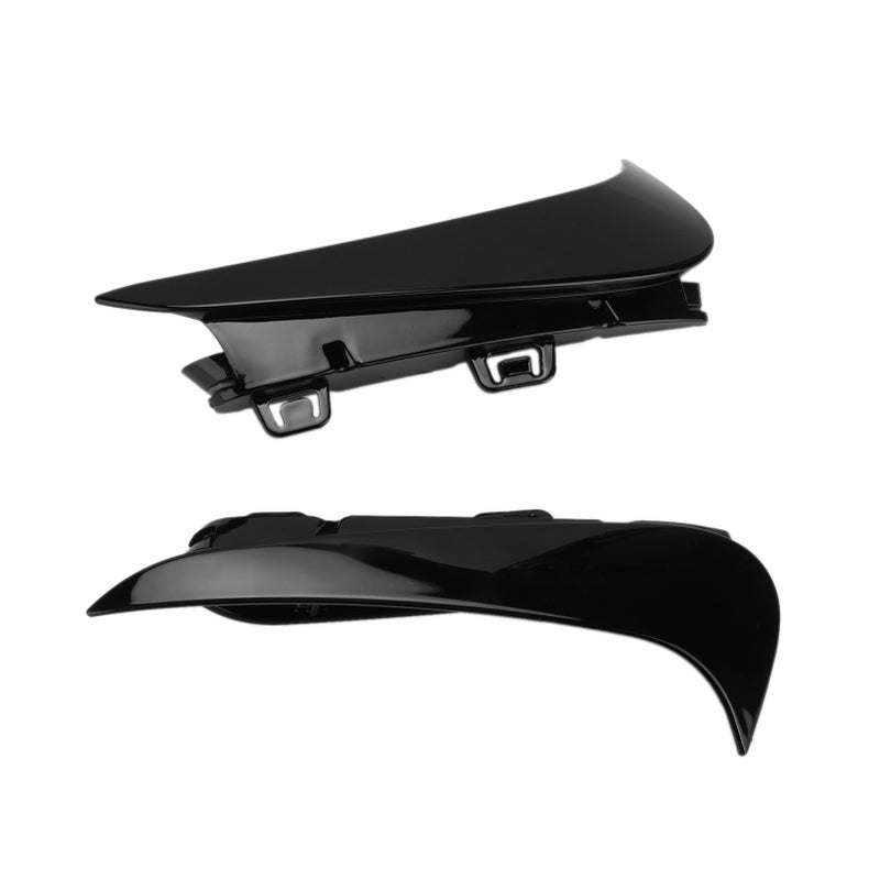 Gloss Black Rear Bumper Side Vent Canard Trims Replacement for 3 Series G20 M Sport 2019‑2021 - Image 4