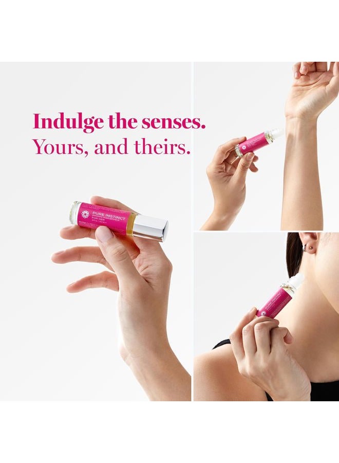 Pure Instinct Roll-On - The Original Pheromone Infused Essential Oil Perfume Cologne - TSA Ready (For Her - Women) - Image 5