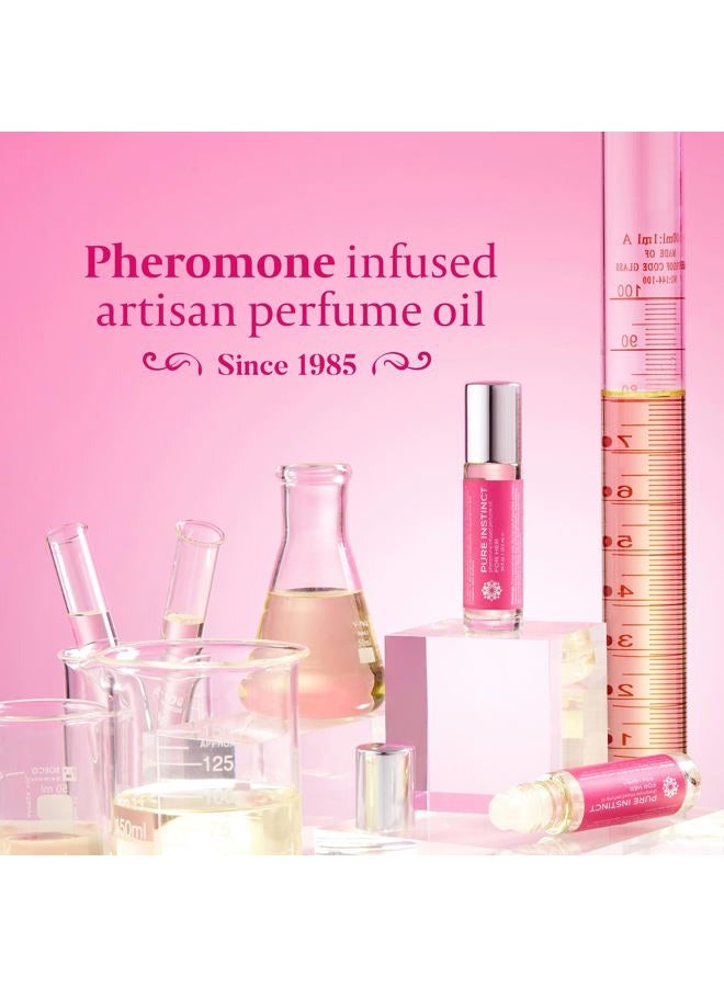Pure Instinct Roll-On - The Original Pheromone Infused Essential Oil Perfume Cologne - TSA Ready (For Her - Women) - Image 3