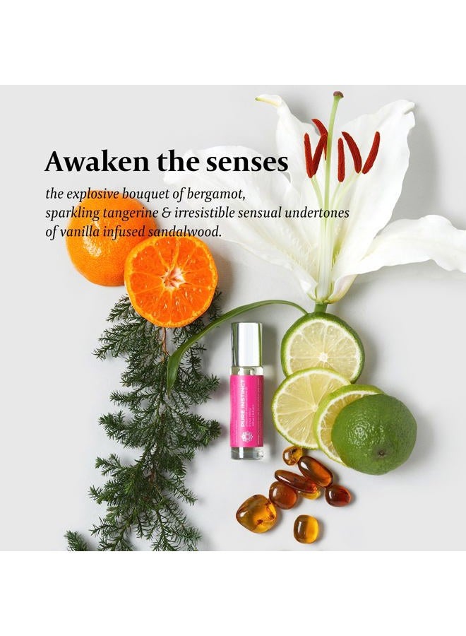Pure Instinct Roll-On - The Original Pheromone Infused Essential Oil Perfume Cologne - TSA Ready (For Her - Women) - Image 4