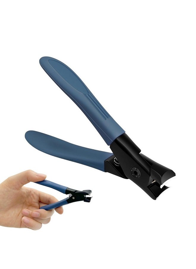 maycreate - Thick Nail Clipper, Toenail Clipper With Long Handle Stainless Steel Nail Cutter For Tough Nails Thick Nails, Anti-Splash Nail Clipper For Adults, Seniors, Manicure Nail Clipper - Image 1