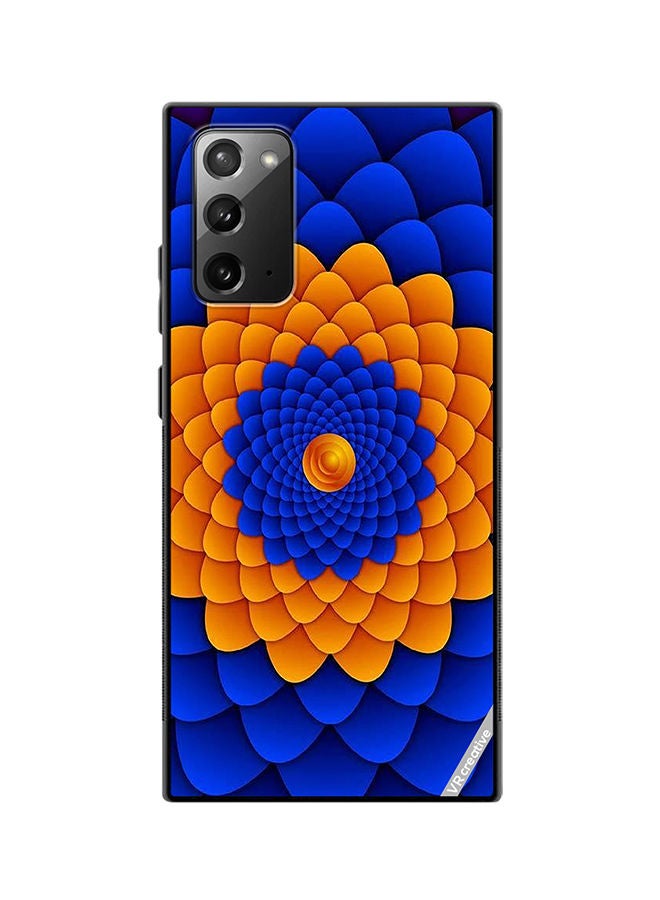 VR CREATIVE Protective Case Cover For Samsung Galaxy Note20 5G Flower Design Multicolour - Image 1