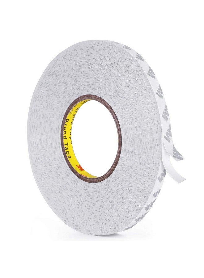 HitLights Double Sided Tape Heavy Duty, 164Ft Waterproof Mounting Adhesive Tape, Removable Tape For Walls, Poster, Led Strip, Car Trim, Home/Office Decor, Craft Project, Made Of 3M Tape, White (164Ft X 0.39In)  - Image 1