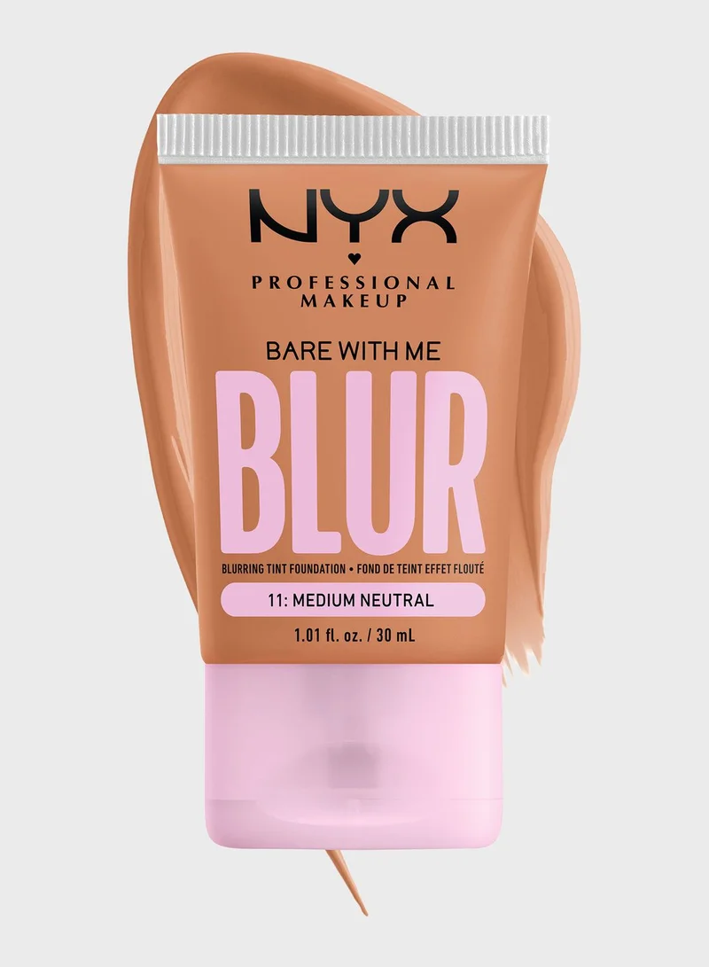 NYX PROFESSIONAL MAKEUP Bare With Me Blur Tint Foundation - Medium Neutral