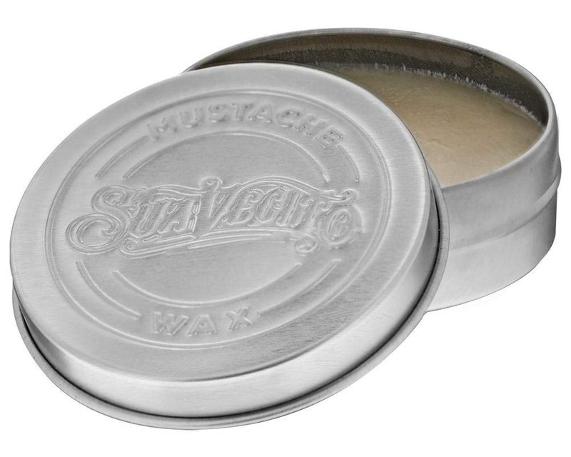 Suavecito Original Scent Mustache Wax 1.5 oz - Control & Style Your Mustache With All Day Hold, Portable Travel Size Tin Can, Moisturize & Style, Facial Grooming With A Masculine Scent - Image 3
