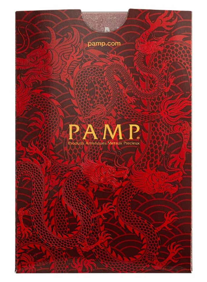 PAMP 5g Pure Gold Bar PAMP - Good Luck Yellow Dragon - Image 1