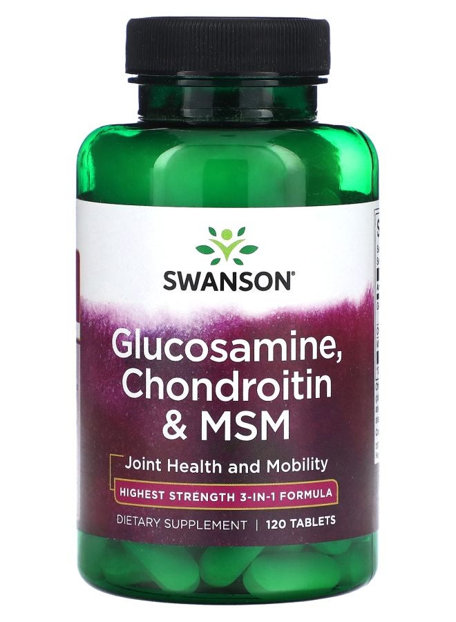 غلوكوزامين كوندروايتين و MSM 120 قرص