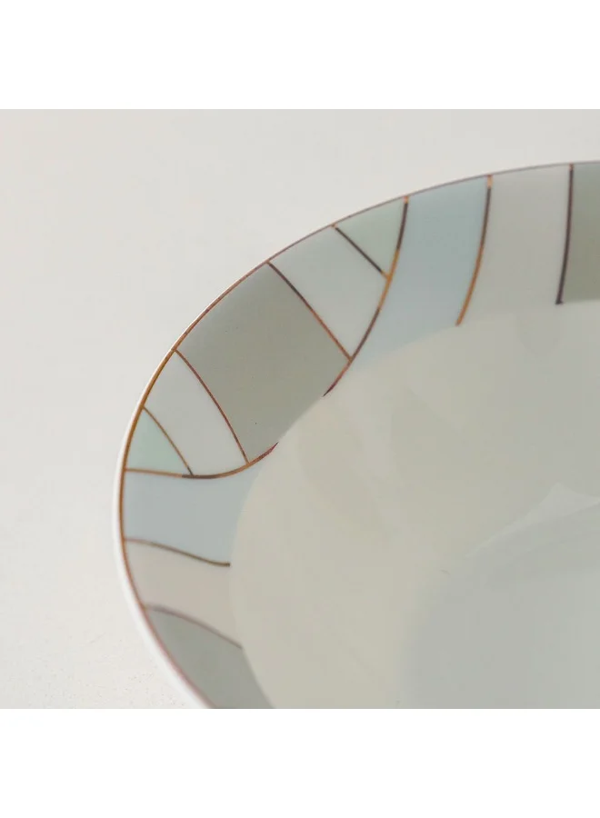 DANUBE HOME Danube Home Lincoln Fine Bone China Soup Bowl 16Cm Elegant And Durable Perfect For Serving Soups Stews Or Salads Stylish Design For Everyday Use Or Special Occasions