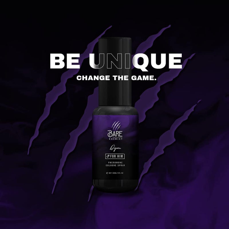 Bare Chemist Dejavu Pheromone Cologne for Men [Attraction Formula] - Pheromone Perfume for Men [Long Lasting Results] 1oz - Lavender, Spice, Herbal - Image 3