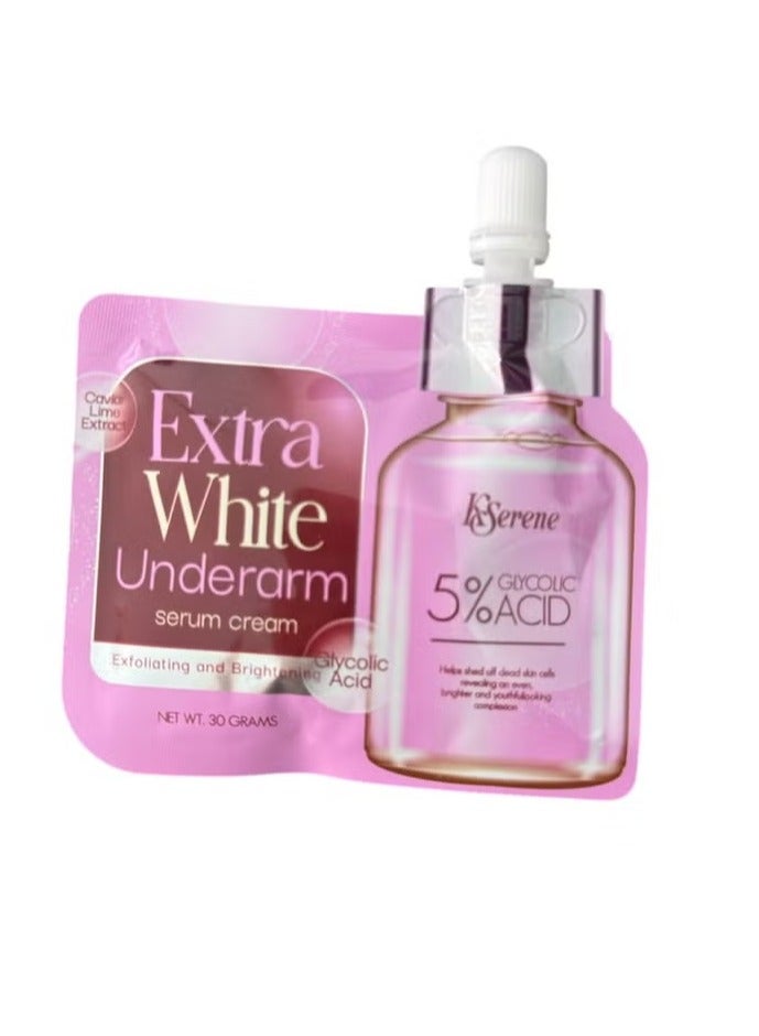 kserene extra white underarm serum 30g