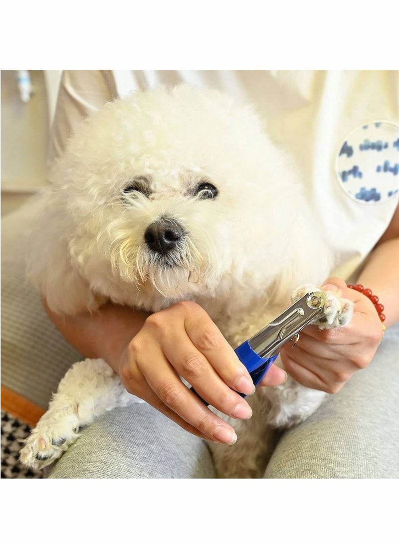 KASTWAVE Dog Cat Nail Clippers, Professional Pet Claw Trimmer, Stainless Steel Razor Sharp Blade Dog Toes Cutter Grooming Tools for Small Medium Large Animal Pets, Pet Grooming Supplies (2 Psc) - Image 2