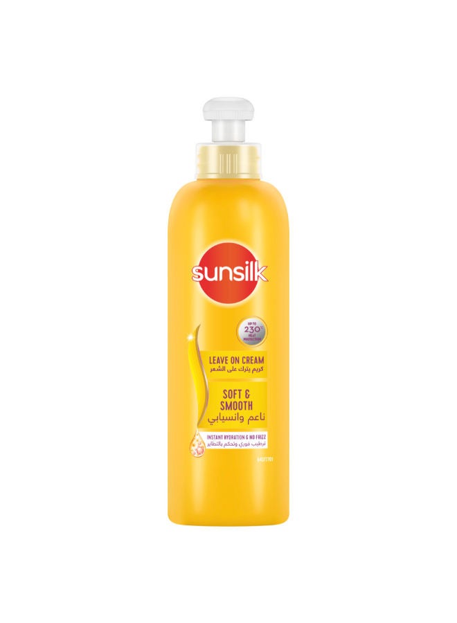 Sunsilk Leave On Cream, with Argan Oil, For Frizzy and Dry Hair - Image 1
