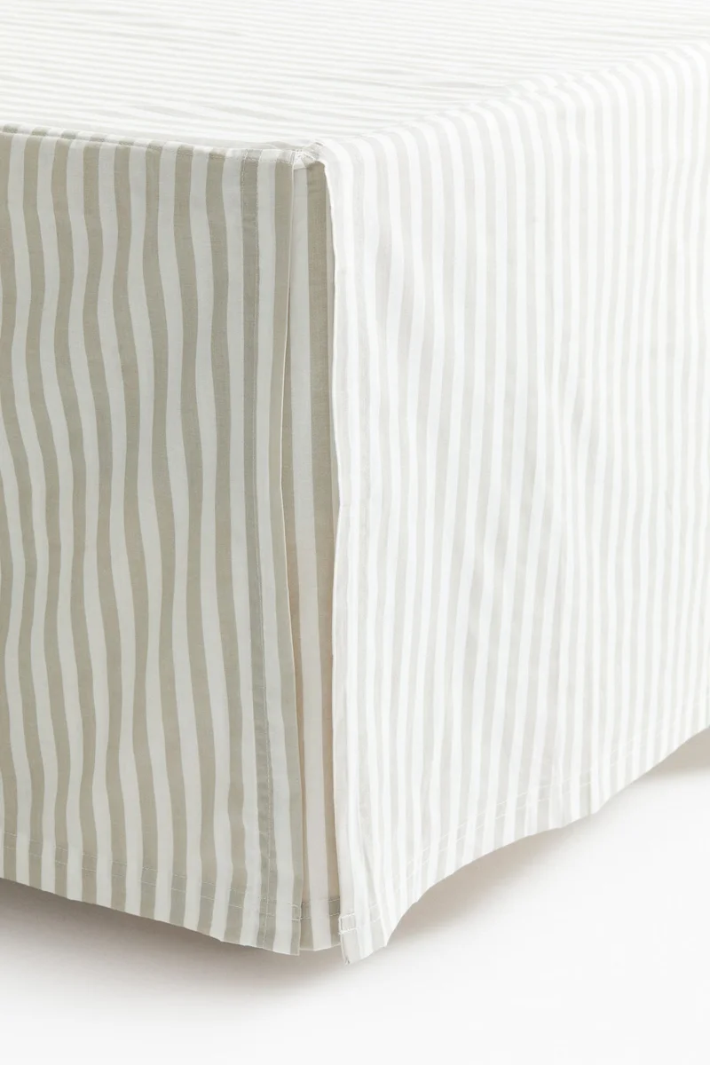 H&M Cotton double/king valance