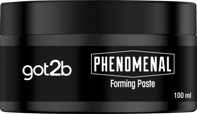 got2b Phenomenal Forming Paste Hold 3 (100 ml), Styling Paste for a Phenomenal, Natural-Looking Style & Powerful Fragrance