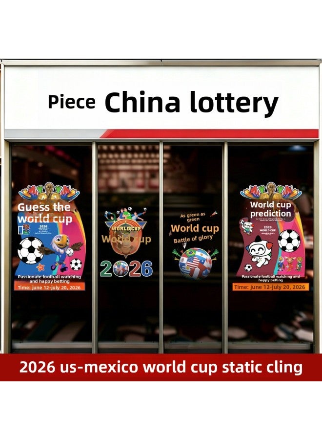 2026 World Cup Theme Scene Decoration Atmosphere Setup –Specifications: Small (40*60)   Pattern: 001+003 - Image 2