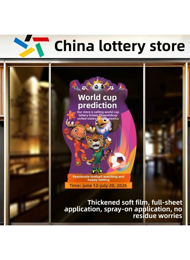2026 World Cup Theme Scene Decoration Atmosphere Setup –Specifications: Small (40*60)   Pattern: 001+003 - Image 5