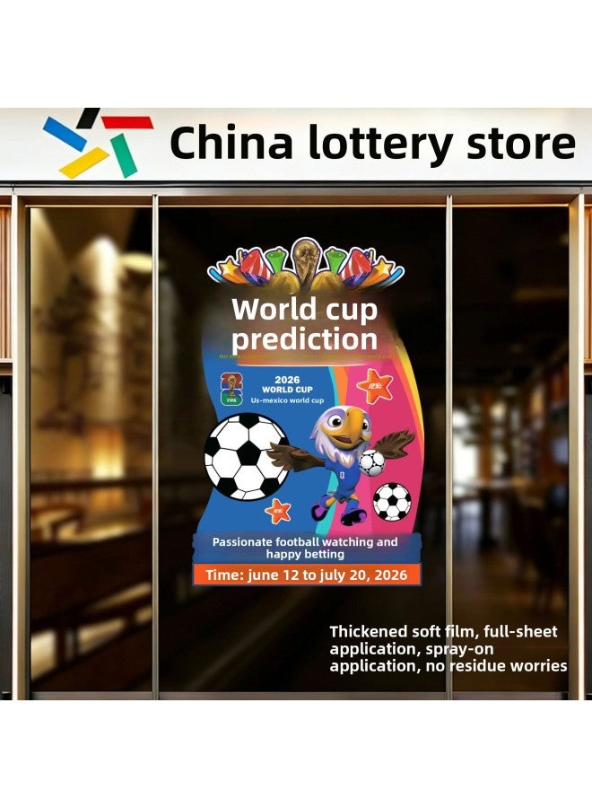 2026 World Cup Theme Scene Decoration Atmosphere Setup –Specifications: Small (40*60)   Pattern: 001+003 - Image 4