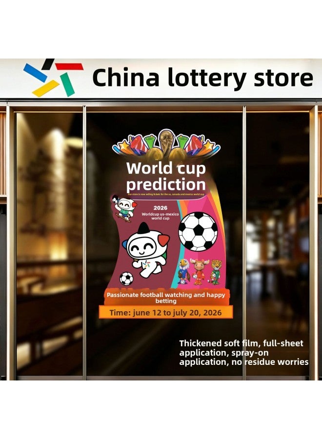 2026 World Cup Theme Scene Decoration Atmosphere Setup –Specifications: Small (40*60)   Pattern: 001+003 - Image 3