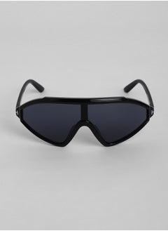 Haute Sauce The Slope Shield Sunglasses - Onyx Black  - Image 4