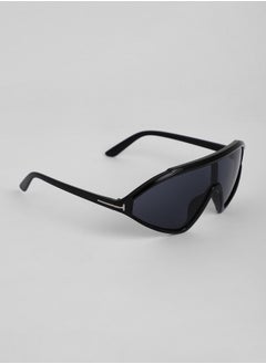 Haute Sauce The Slope Shield Sunglasses - Onyx Black  - Image 5