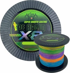 AlbaStar Carrier 8x PE Line MULTICOLOR-0.31MM - 600M - 28.70KG 