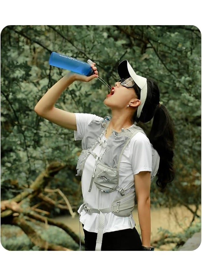 Cool Baby Style Ultimate Outdoor Collapsible Water Bottle 550ml TPU Soft, Leakproof & Portable Perfect for Travel, Sports, Camping, Hiking, Running, Cycling etc - Image 4