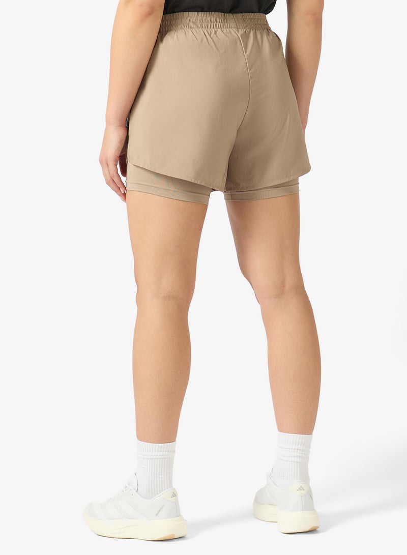 Adidas Aeroready Made For Training Minimal Two-In-One Shorts - Image 3