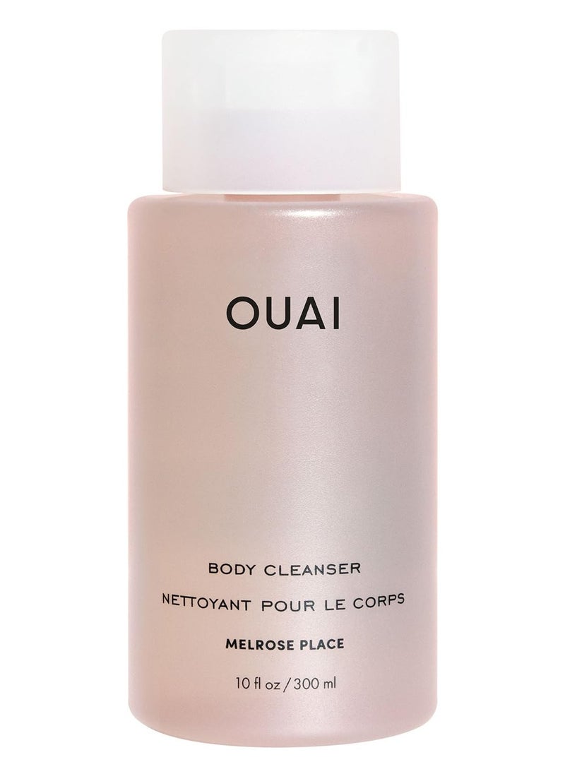 Ouai - OUAI Body Cleanser, Melrose Place - Foaming Body Wash with Jojoba Oil and Rosehip Oil to Hydrate, Nurture, Balance and Soften Skin - Paraben, Phthalate and Sulfate Free Skin Care Products - 10 Oz - Image 1