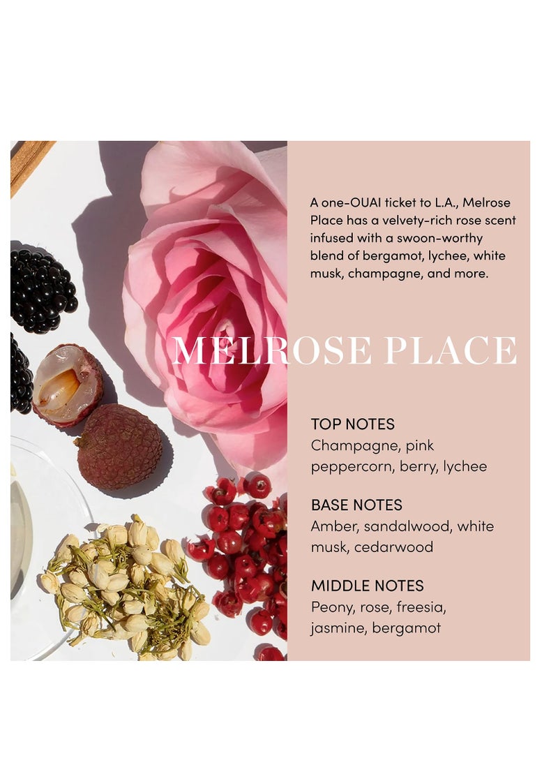 Ouai - OUAI Body Cleanser, Melrose Place - Foaming Body Wash with Jojoba Oil and Rosehip Oil to Hydrate, Nurture, Balance and Soften Skin - Paraben, Phthalate and Sulfate Free Skin Care Products - 10 Oz - Image 1