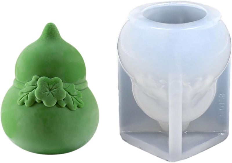 Flower Gourd Chinese New Year Celebration Fondant Mousse Cake Stable Cookie Soap - Image 1