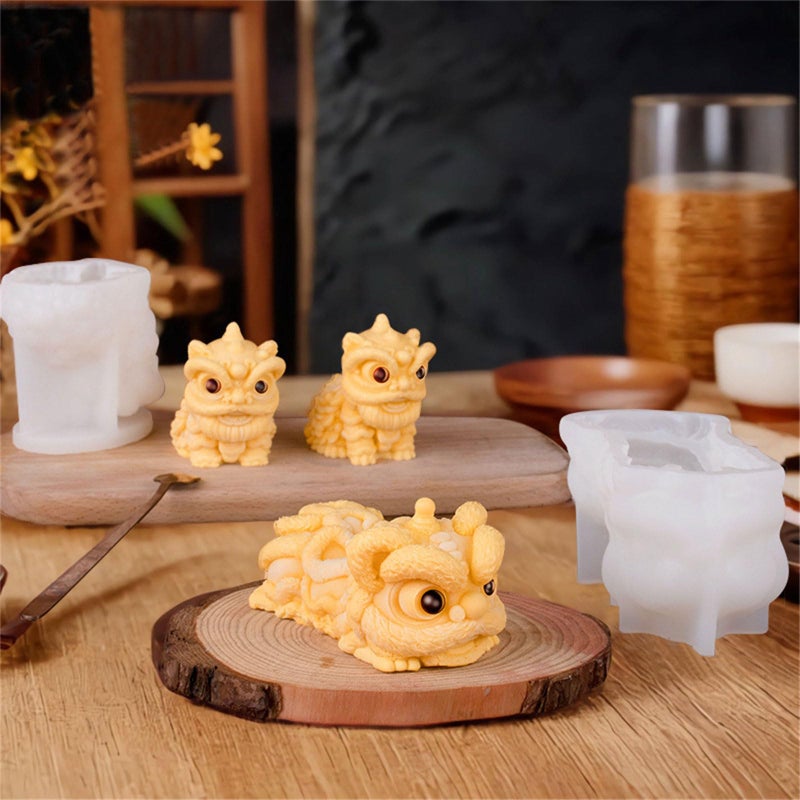 Flower Gourd Chinese New Year Celebration Fondant Mousse Cake Stable Cookie Soap - Image 4