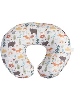 Gonice Nursing Pillow Cover, Spice Woodland Animals, Cotton Blend Fabric,Original and Luxe Breastfeeding Pillow  - Image 2