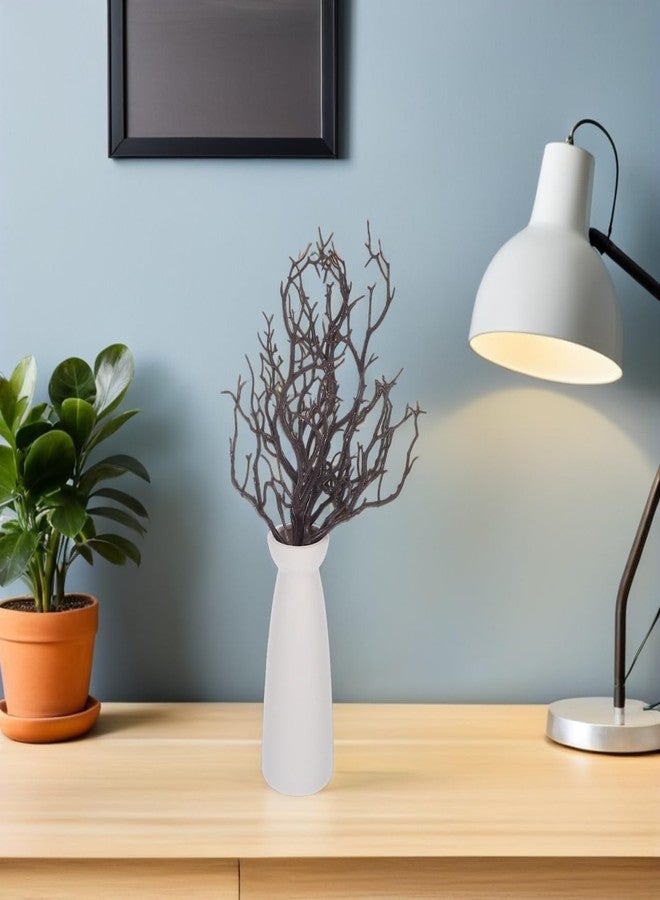 جارنيك مجموعة جارنيك من 4 قطع من قرون النباتات الاصطناعية لتزيين الهالوين، فروع مرجانية بنية داكنة، إكسسوارات أغصان بلاستيكية واقعية للاستخدام الداخلي والخارجي - Image 5