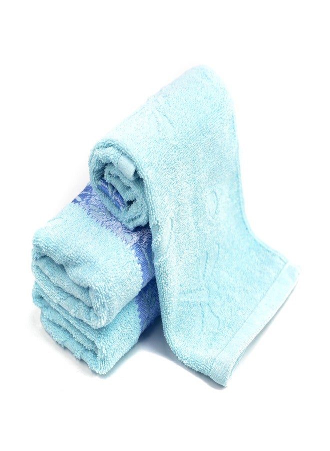 Riverbyland Absorbent Fabric Towel Blue Dragonfly Pattern Set of 3 - Image 4