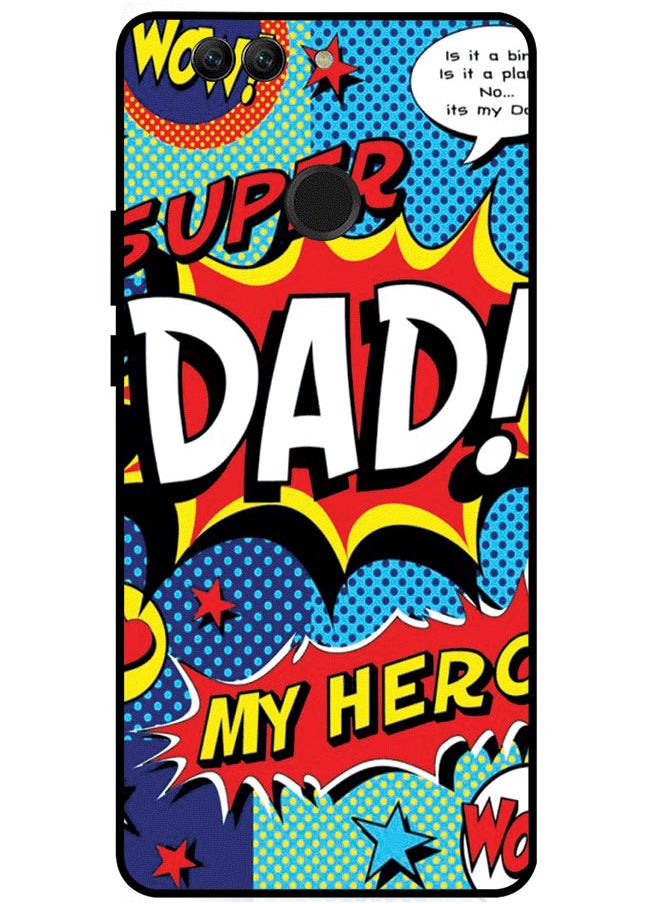 EYE CATCH - Protective Case Cover For Huawei Nova 2 Premium Series Protective Case Cover For Huawei Nova 2 Super Dad My Hero - Image 1